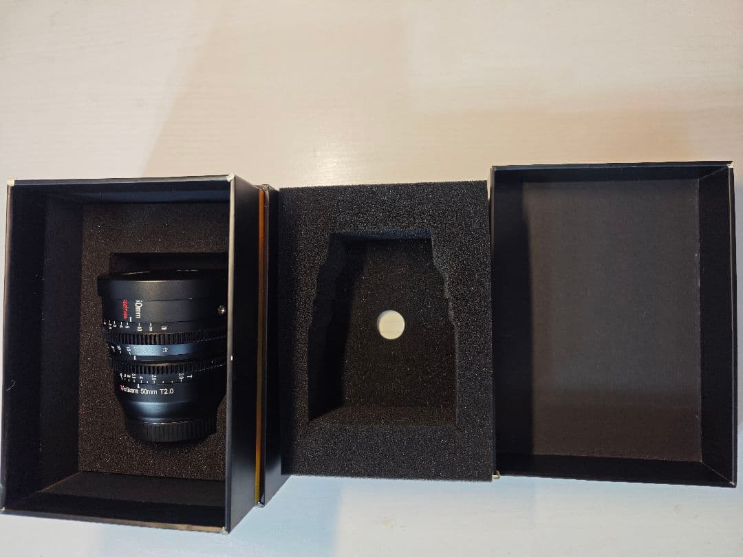 7artisans 50mm T2.0 レンズ Zマウント フルサイズ