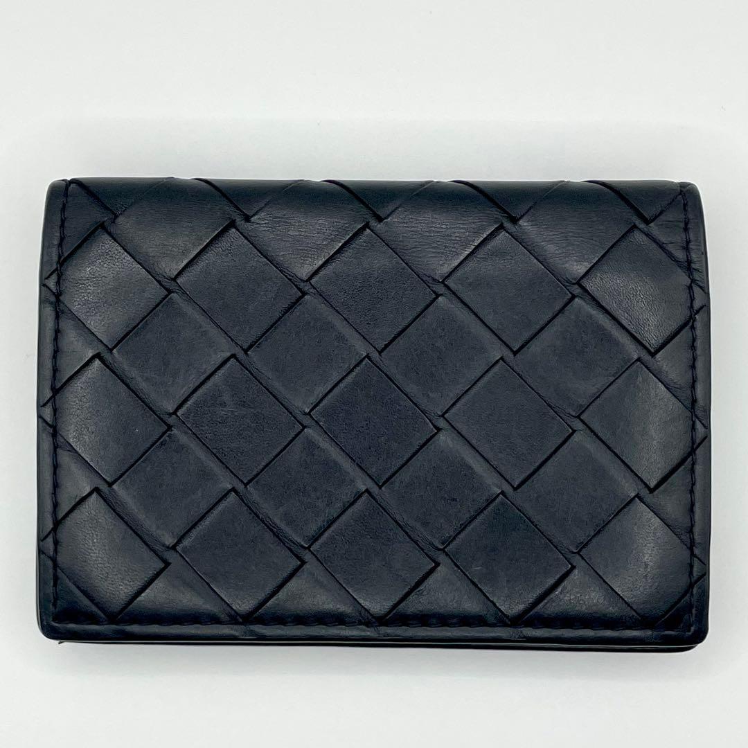 オジサン　良品◇ボッテガヴェネタ イントレチャート カードケース 名刺入れ