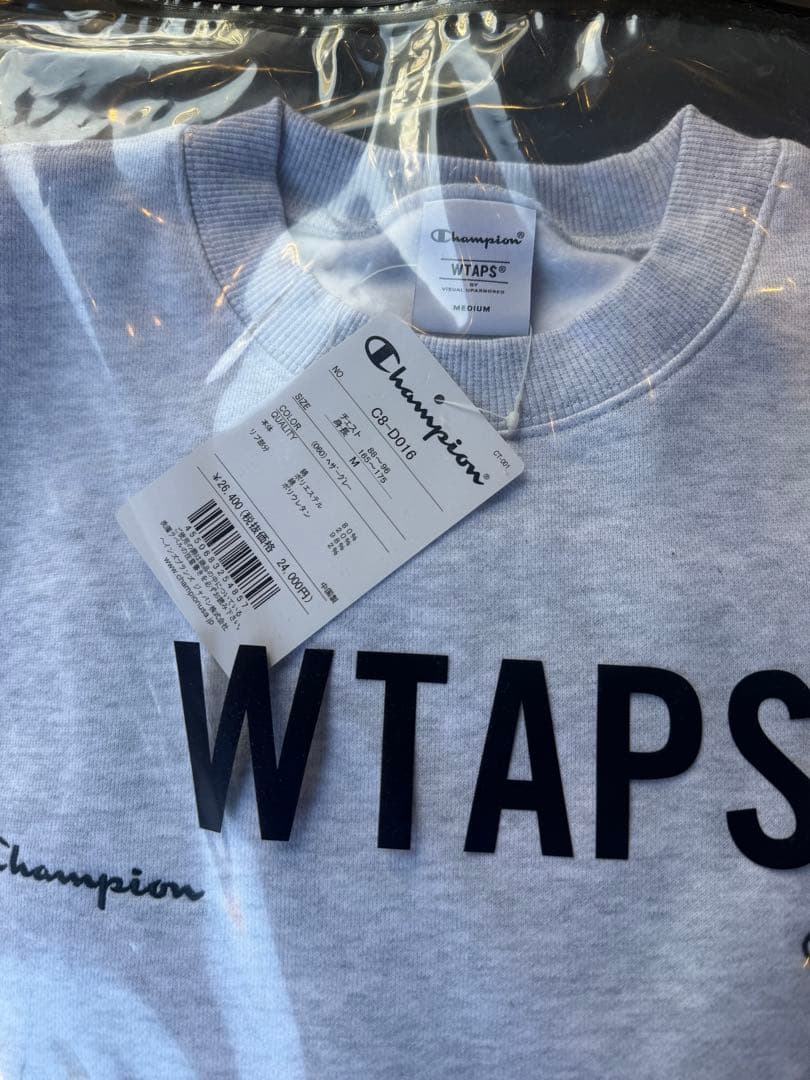 トップス WTAPS Champion Academy Crew Neck Gray M