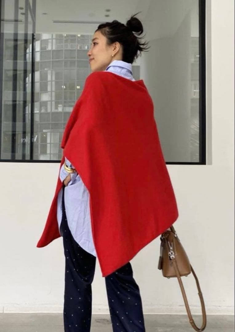 【L'Appartementアパルトモン】カシミヤポンチョ