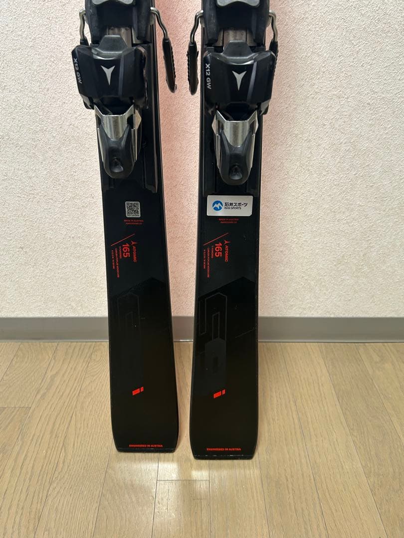 アトミックスキー板+ビンディング