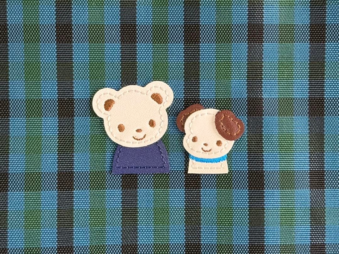 【最終値下げ】ファミリア　未使用　レッスンバッグ　青系チェック　familiar