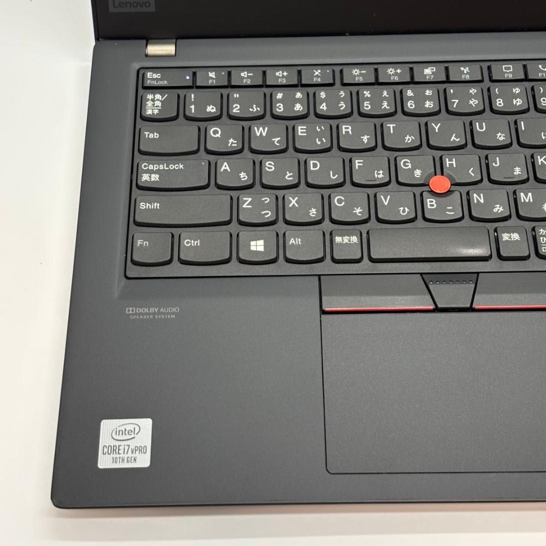 Windowsノート本体 ThinkPad X13 i7-10610U/32GB/512GB 1