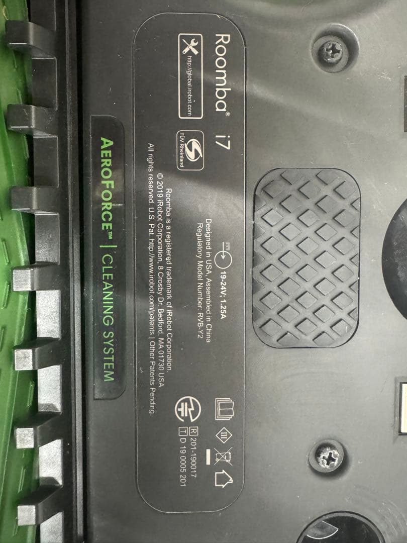 Roomba 自動掃除機 ブラック i7