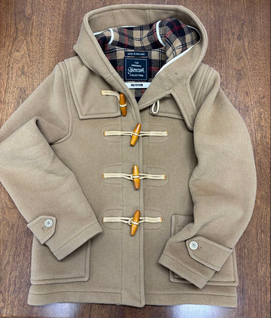 グローバーオール　ショートダッフル　レディースM イングランド製