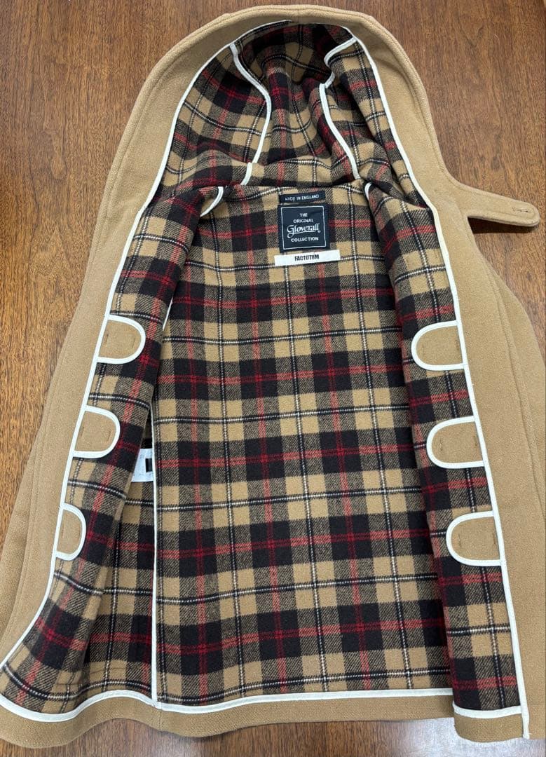グローバーオール　ショートダッフル　レディースM イングランド製