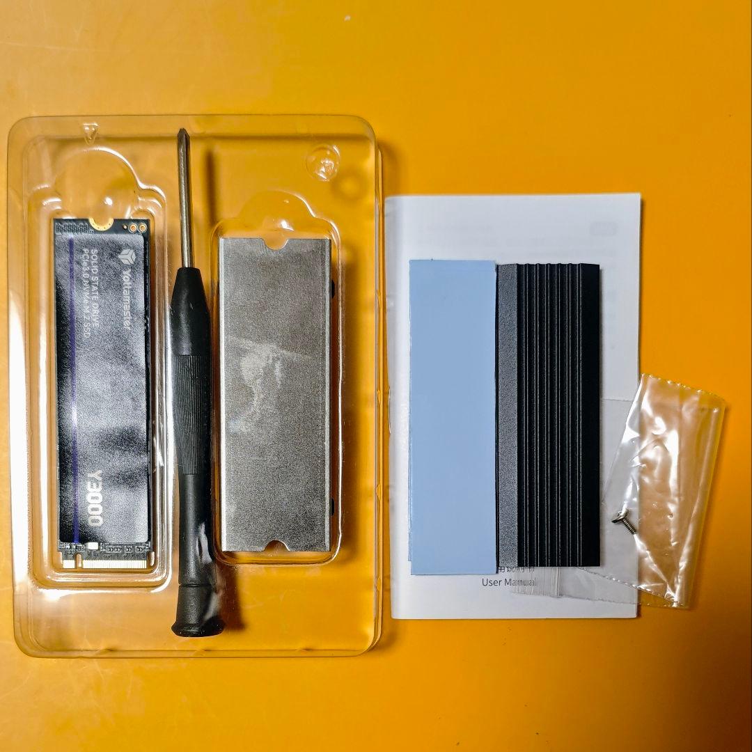 【新品】Yottamaster 1TB NVMe M.2 SSD 2280