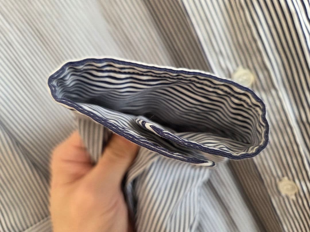 トップス everyone classic button down shir STRIPE