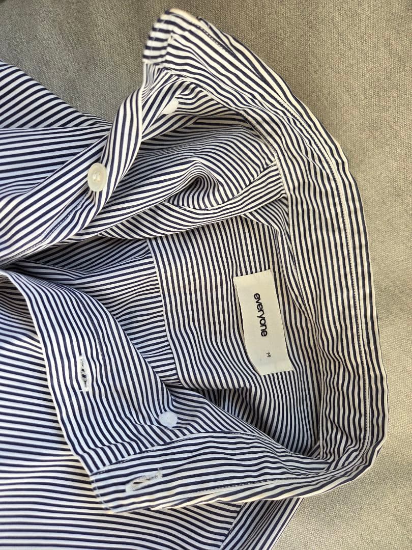 トップス everyone classic button down shir STRIPE