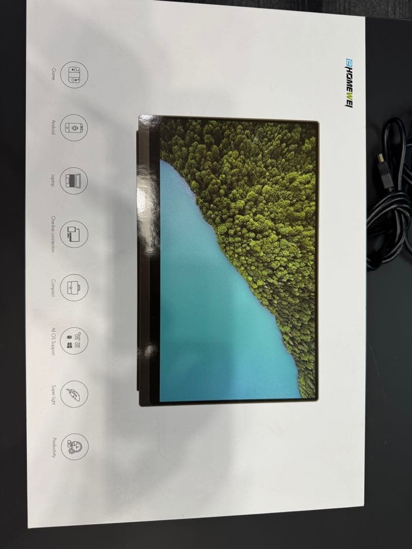 k*s様 EWEI デュアルモニタ16インチ QLED XQ-160PW