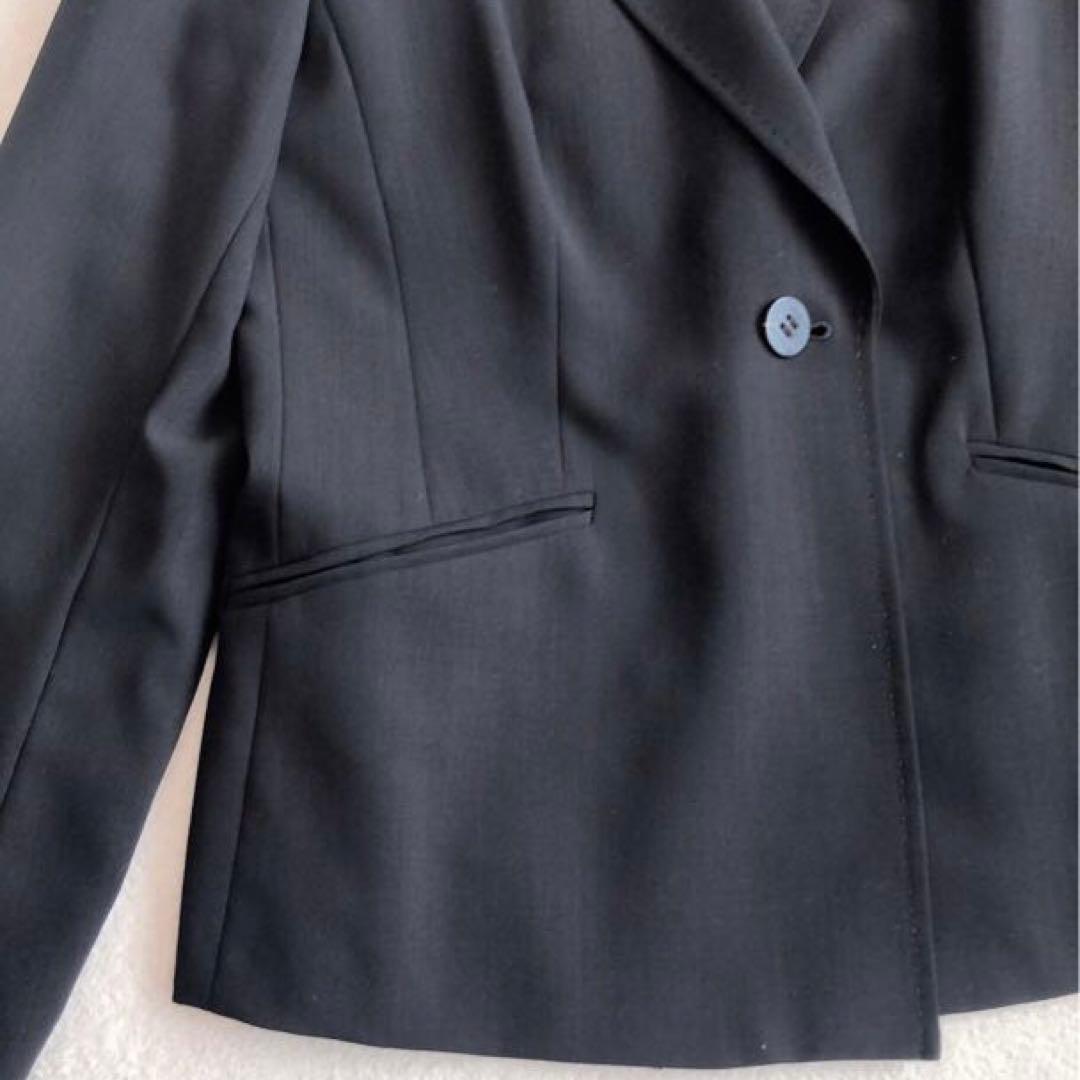 美品✨ バーバリーロンドン　レディーススーツ　パンツスーツ　大きいサイズ　黒