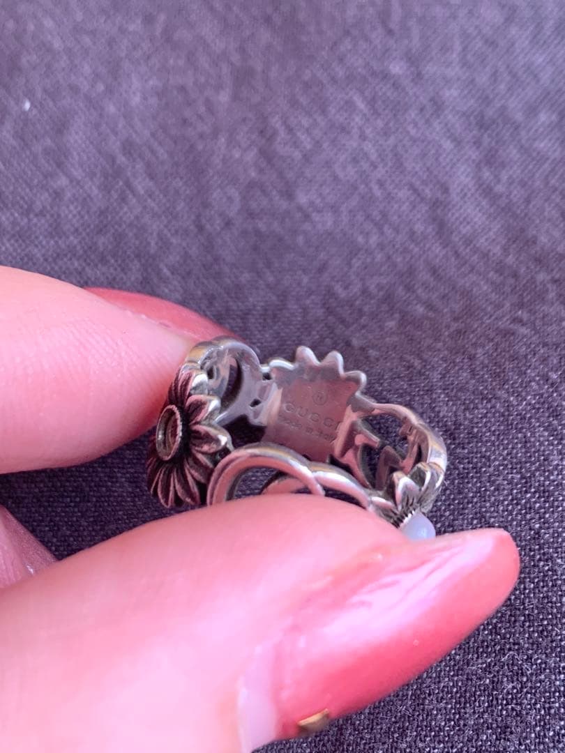 GUCCI フラワーリング　14号