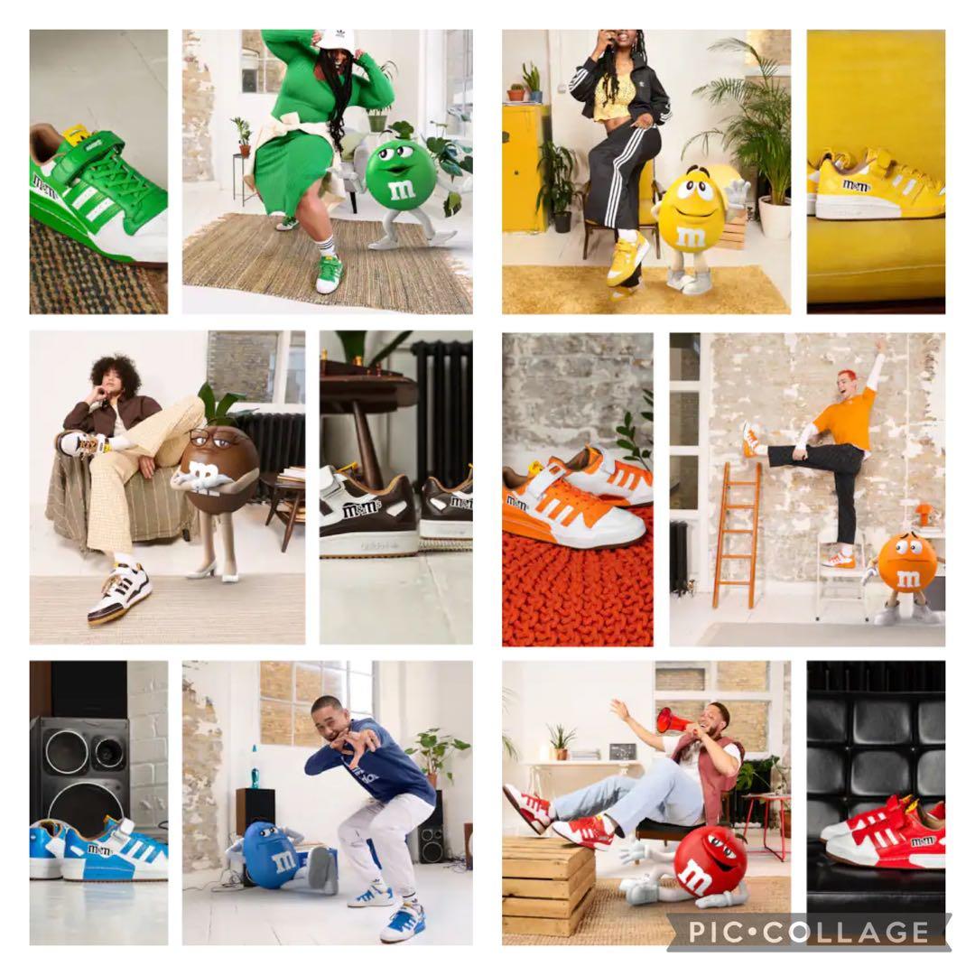 adidas FORUM 84 LOW M&M’S CREW 黄　28 ③