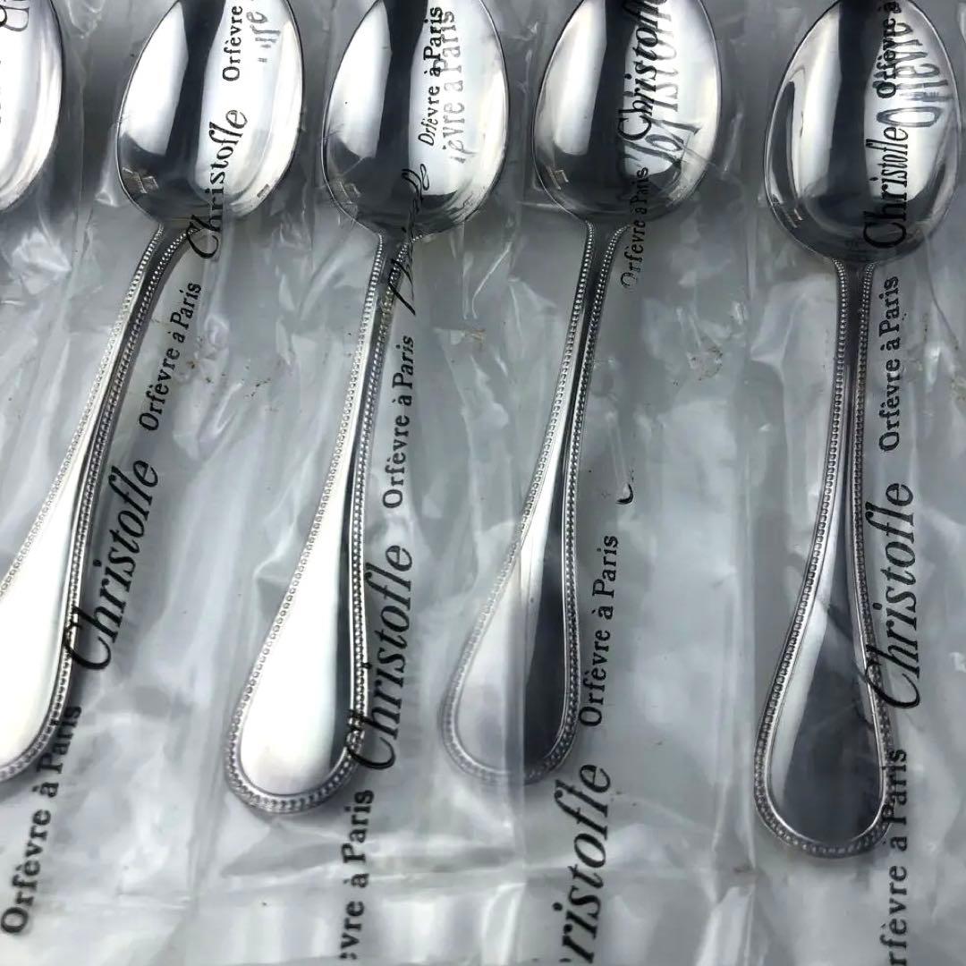 Christofle パール　スプーン 6本セット