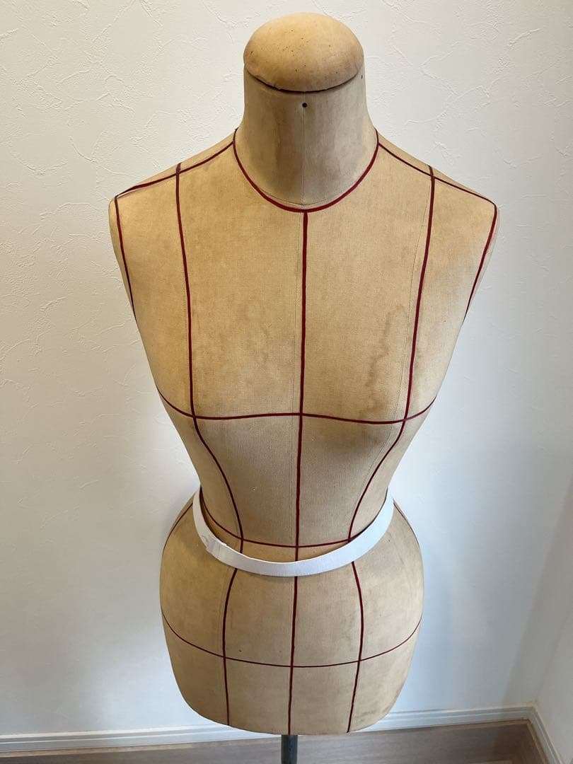 東京キイヤ キイヤ　洋裁用 ボディ トルソー ライン入り　レトロ　アンティーク