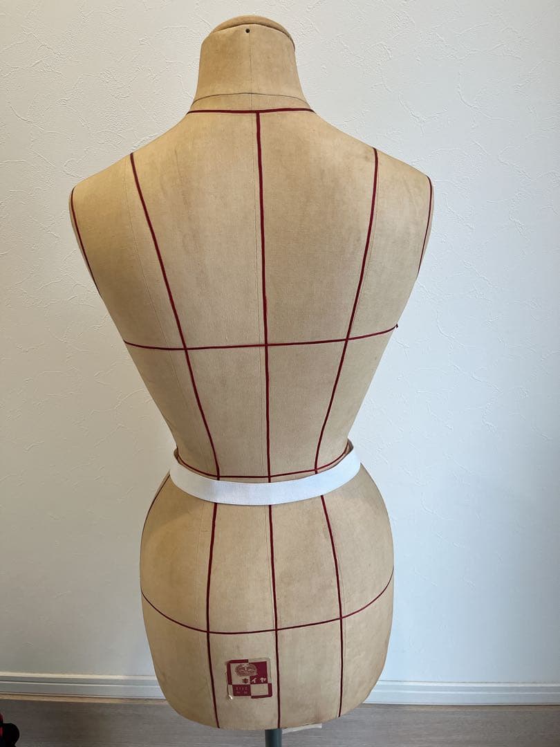 東京キイヤ キイヤ　洋裁用 ボディ トルソー ライン入り　レトロ　アンティーク