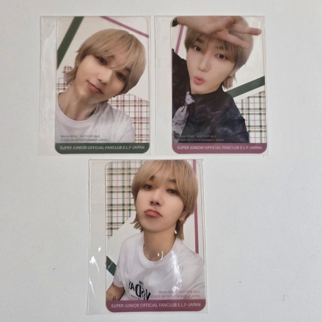 SUPER JUNIOR FC限定 クリアトレカセット イェソン