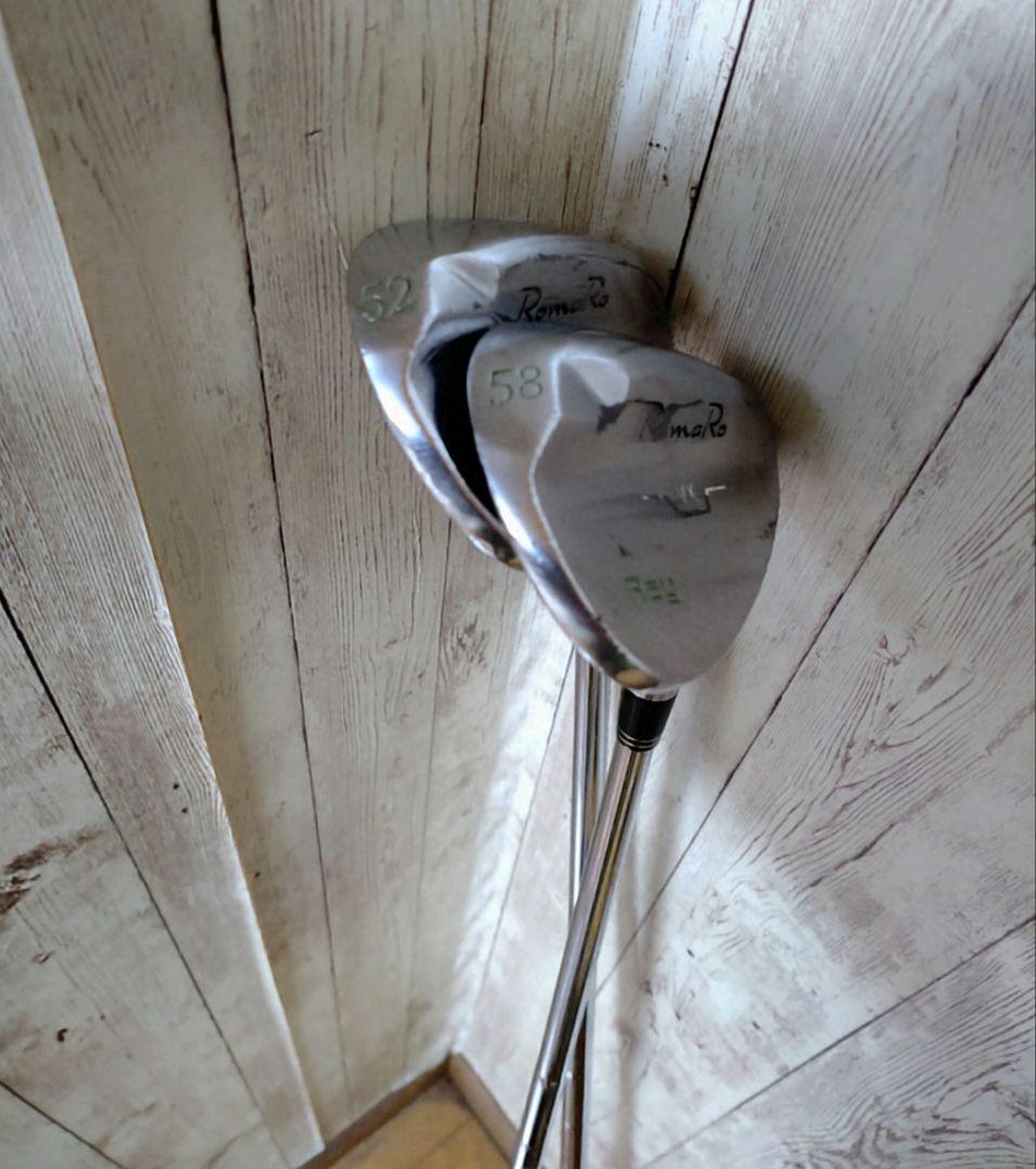 高級クラブ　ロマロ　ウェッジ2本セット　RAY 52°＆58°