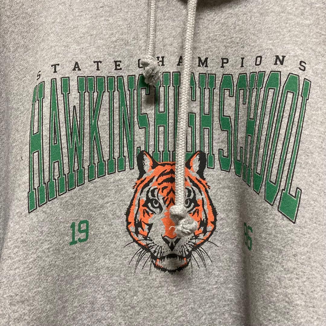 新品3XL GU×StrangerThings ストレンジャーシングス パーカー