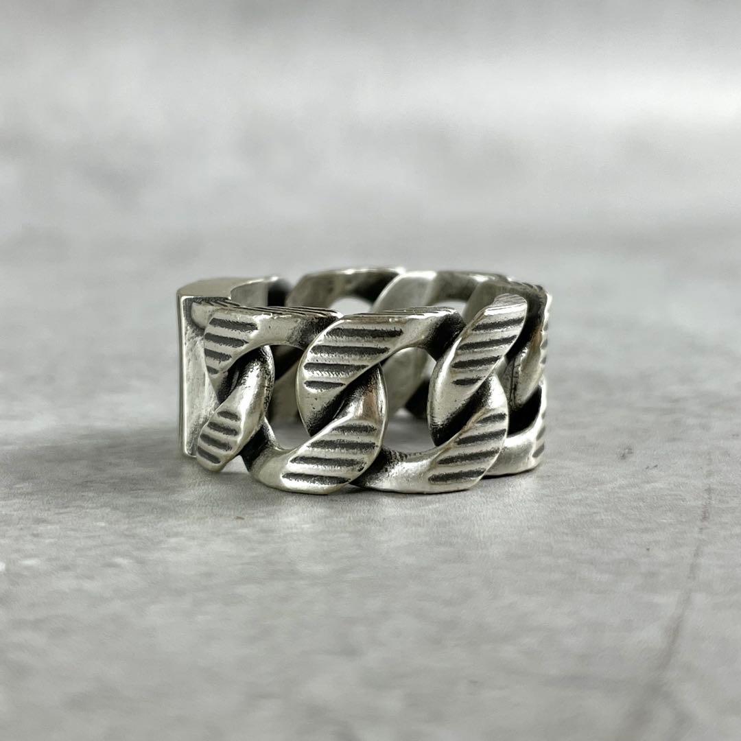 未使用級✨ DIOR ディオール リング スターリングシルバー 編み込み