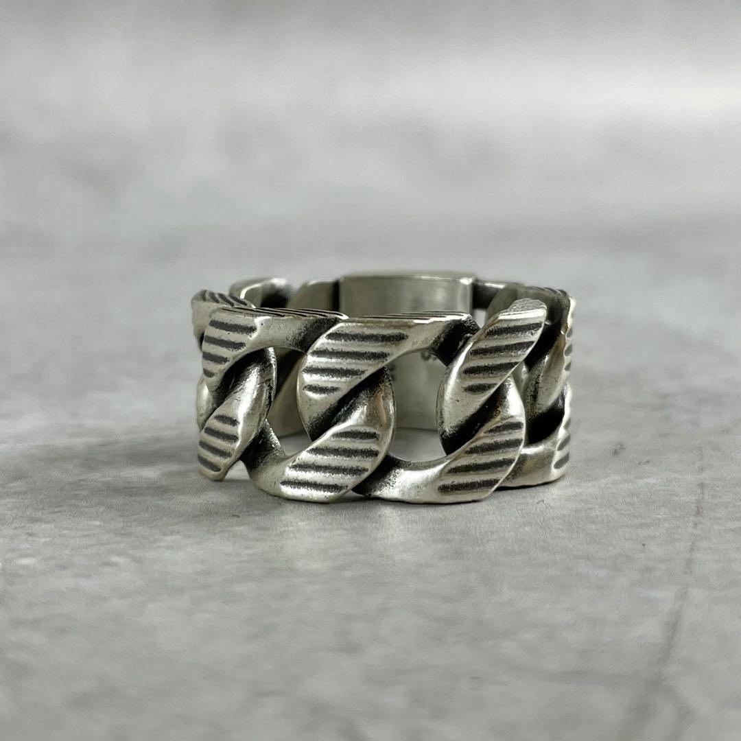 未使用級✨ DIOR ディオール リング スターリングシルバー 編み込み