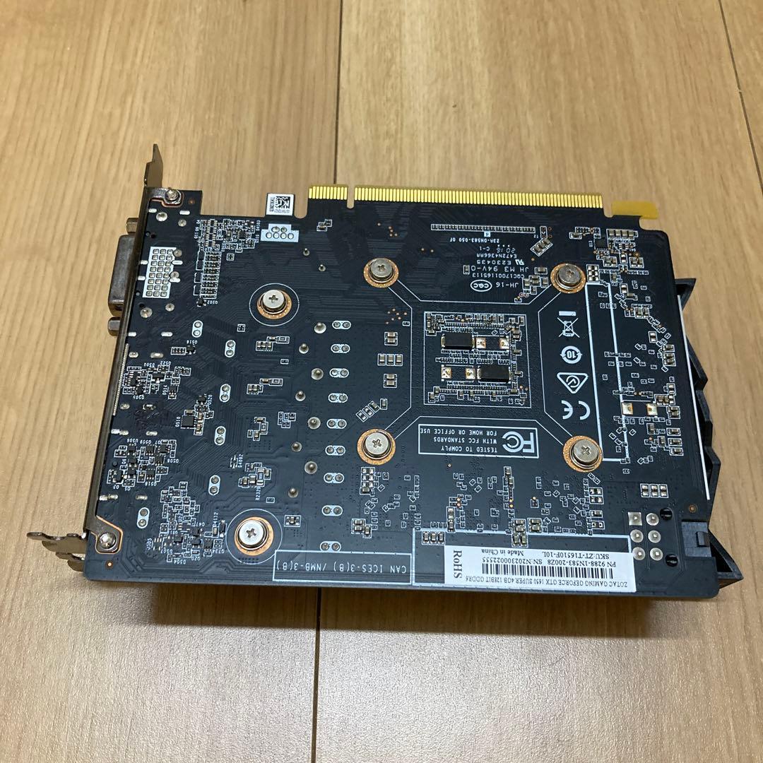 グラフィックボード・グラボ・ビデオカード ZOTAC GAMING GeForce GTX 1650 SUPER 4GB