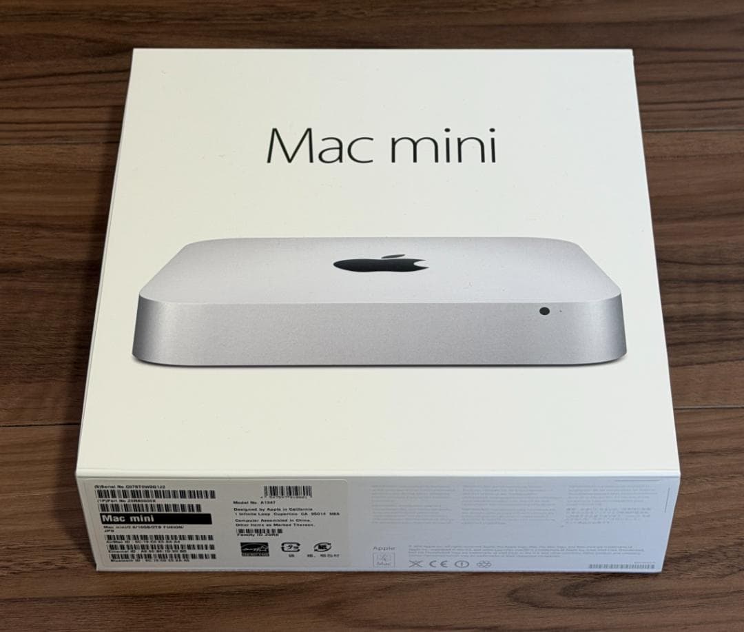 Mac mini Late2014 / 2TB / 16GB 初期化済み