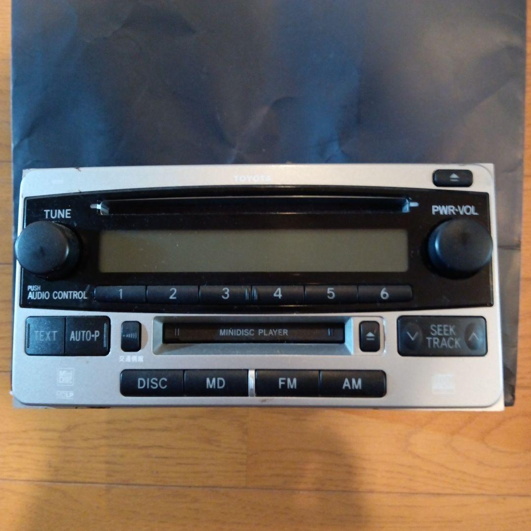 TOYOTA CD・MD・FM・AMオーディオデッキ