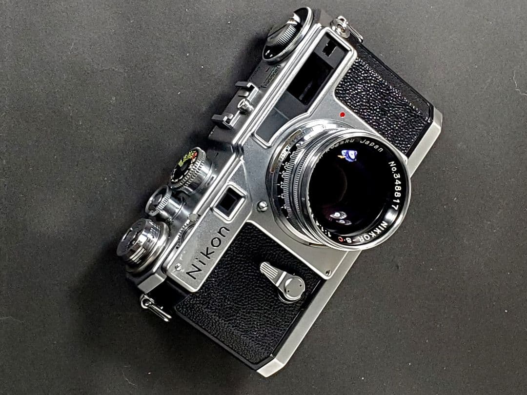 ニコンSP白ボディー50mm1.4　レンズフィルター/新品フード付