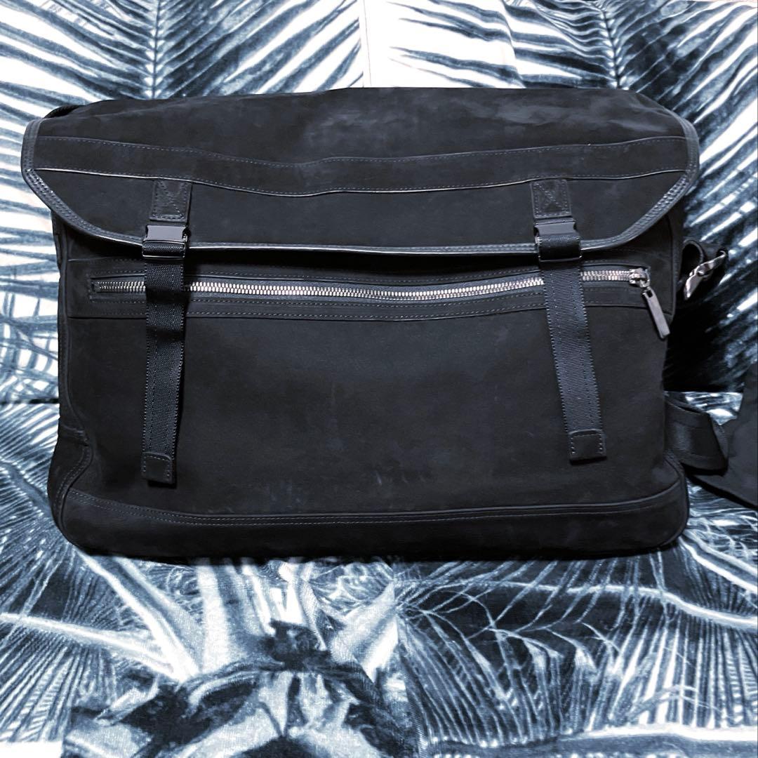 美品 MASTERPIECE VINTERKS スウェード ショルダー バッグ