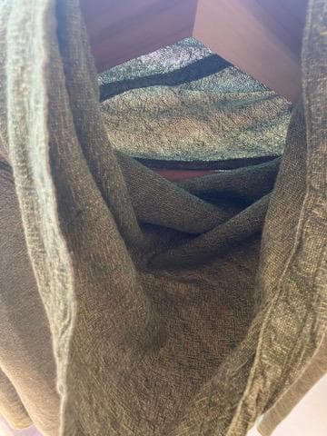 うさとの服　うさと　タートル　ハイネック 長袖　ヘンプ 100