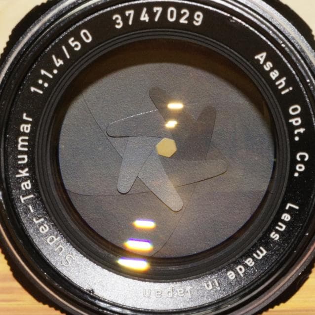 【整備済完動品・明るい単焦点】Super-Takumar 50mm F1.4