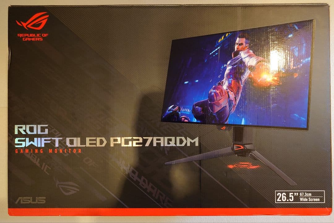 ASUS ROG Swift OLED PG27AQDM 27型 240Hz