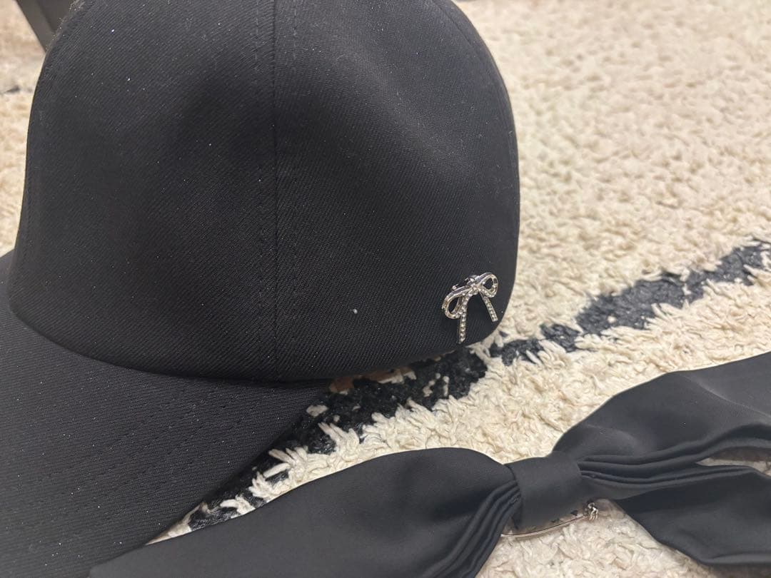 M me eme 3wayリボンキャップ