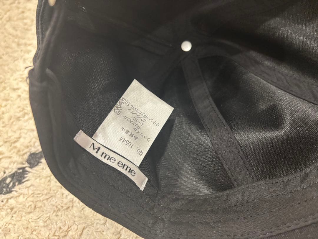 M me eme 3wayリボンキャップ