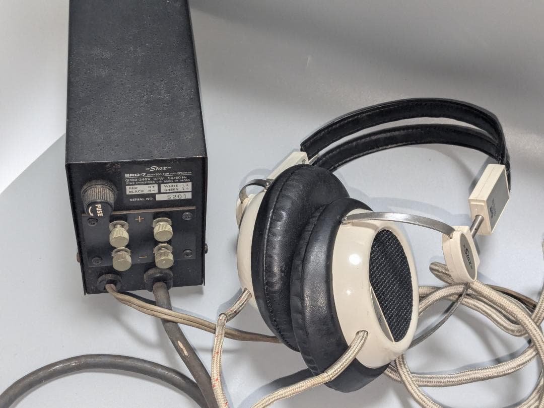 STAX イヤースピーカー SR-5 & アンプ SRD-7