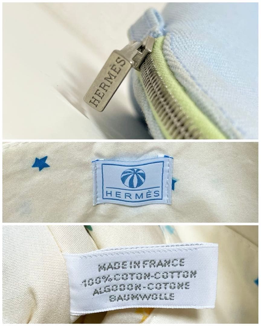 【早い者勝ち！】HERMES ボリードポーチ MM 25 サーカス ブルー