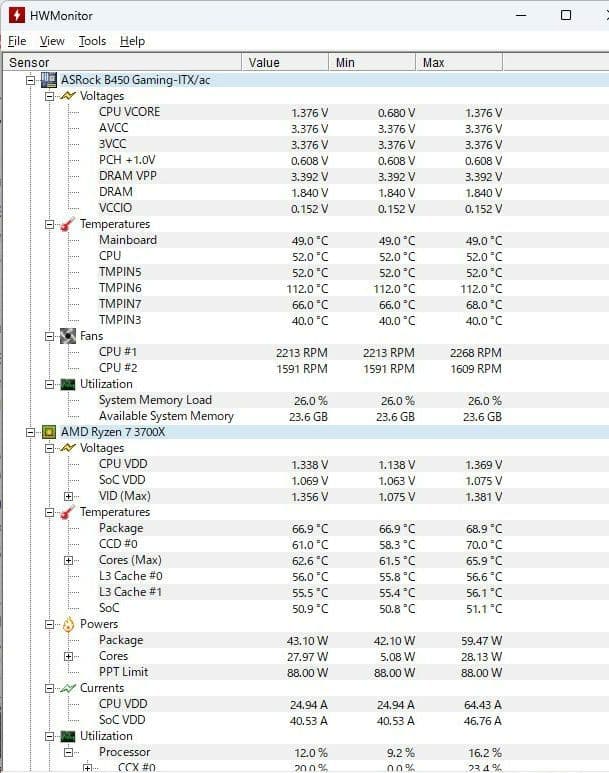 ASRock Fatal1ty Mini-ITXマザボ＋Ryzen7 3700X