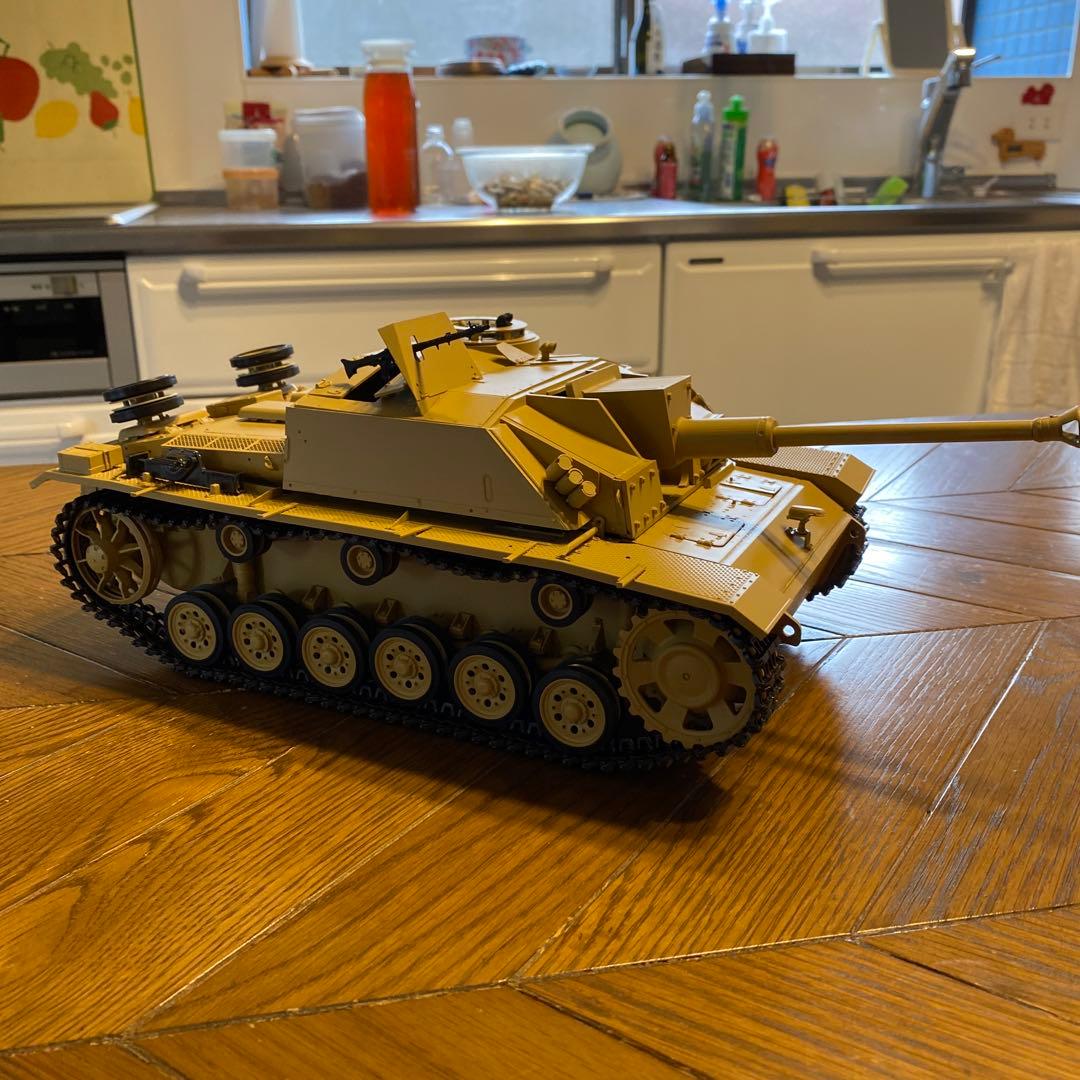 戦車モデル 1/16 Ⅲ号突撃砲　G型プラスチック製