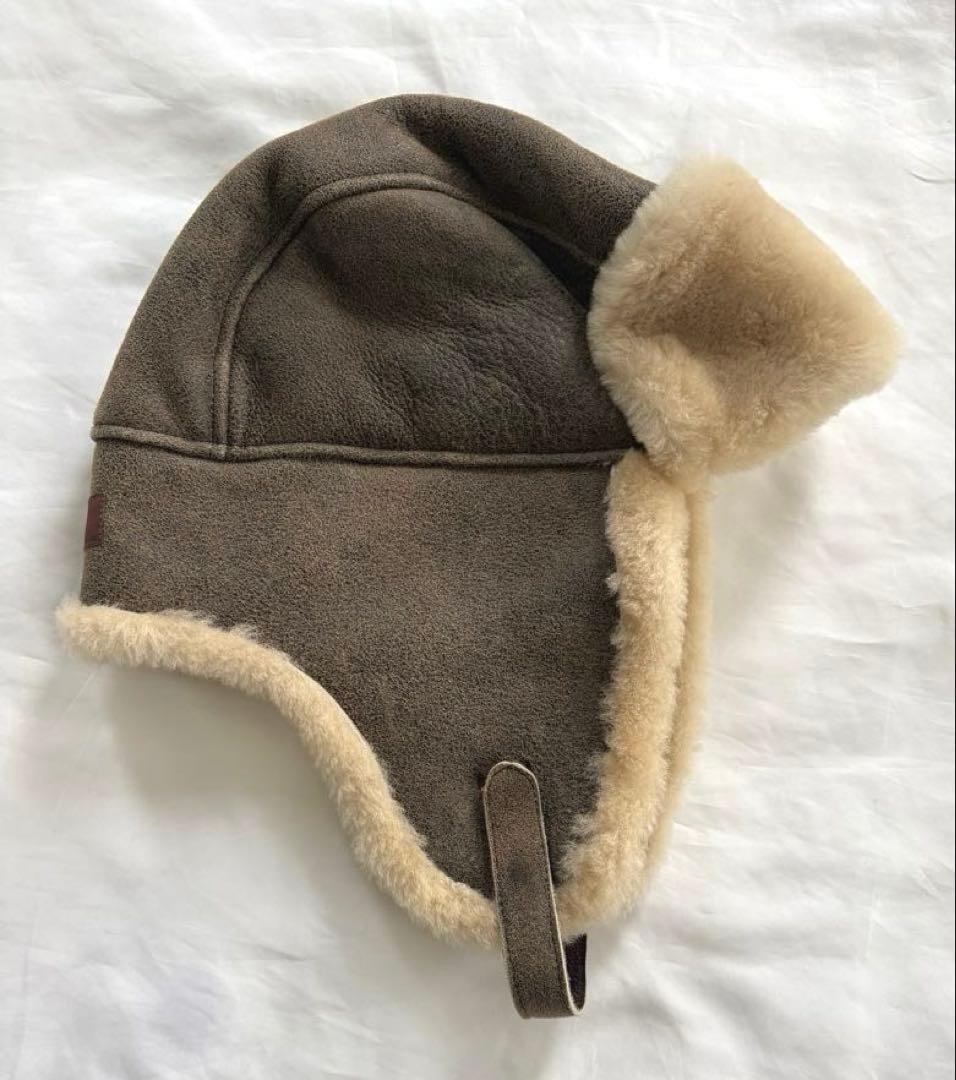 UGG merino フライトキャップ ボアキャップ 防寒 パイロットキャップ