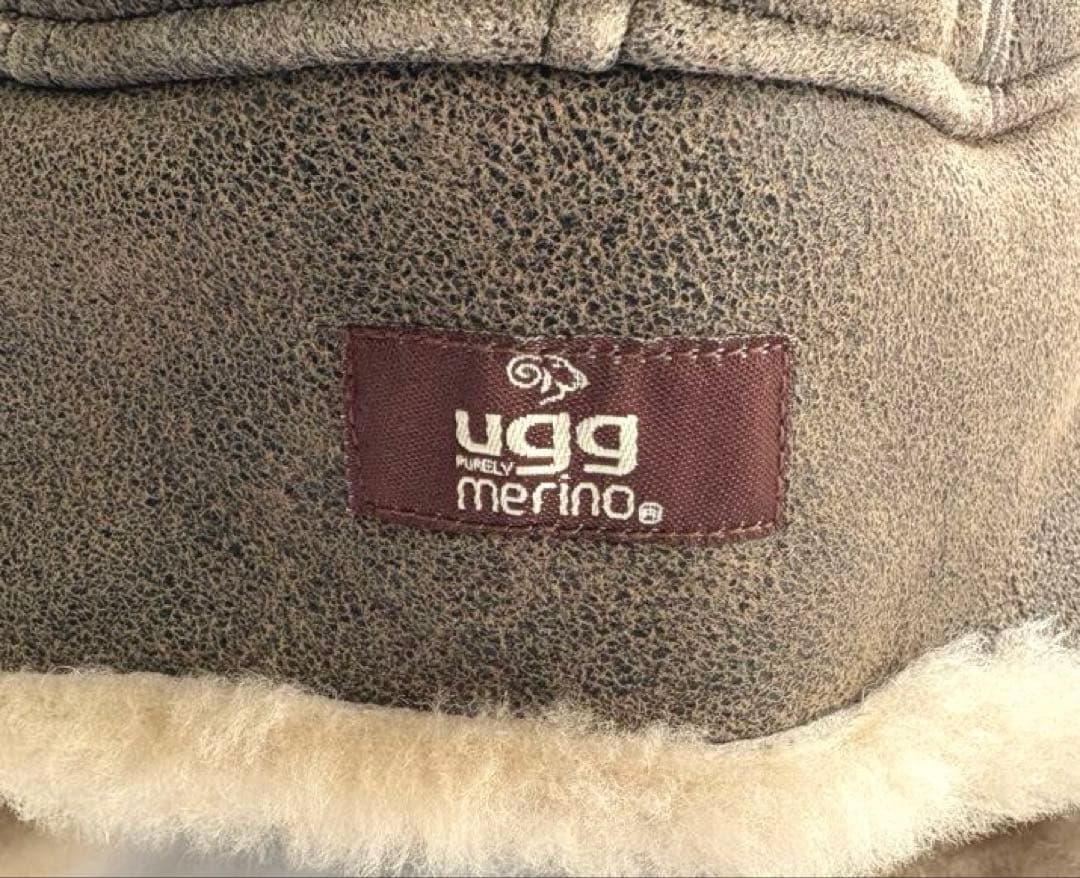 UGG merino フライトキャップ ボアキャップ 防寒 パイロットキャップ