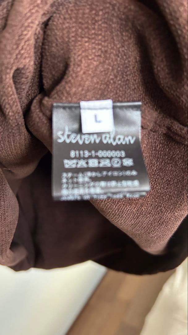 ＜Steven Alan＞ 3B コットン ニット ポロシャツ　2025