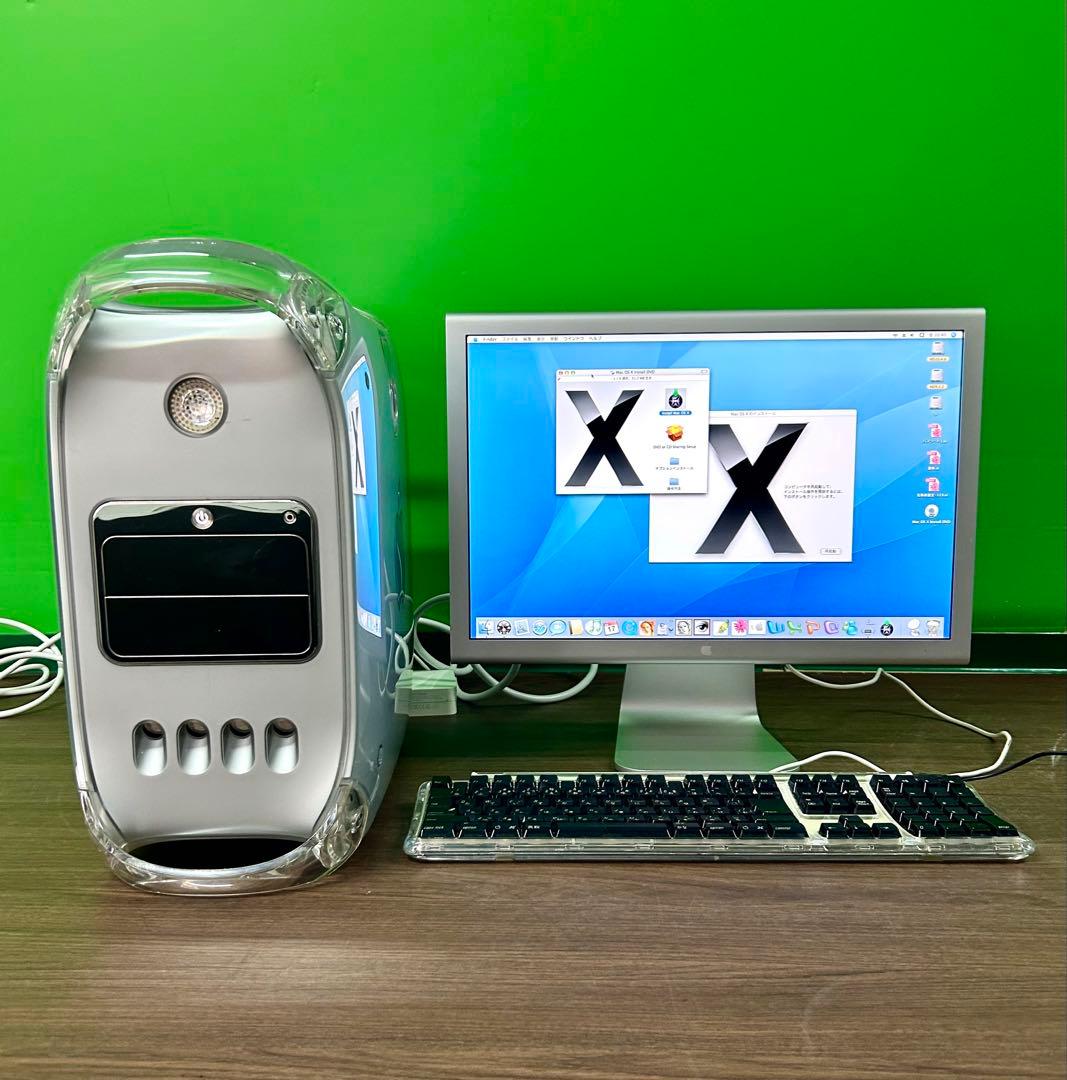 動作商品Apple power Mac G4と Apple モニター20