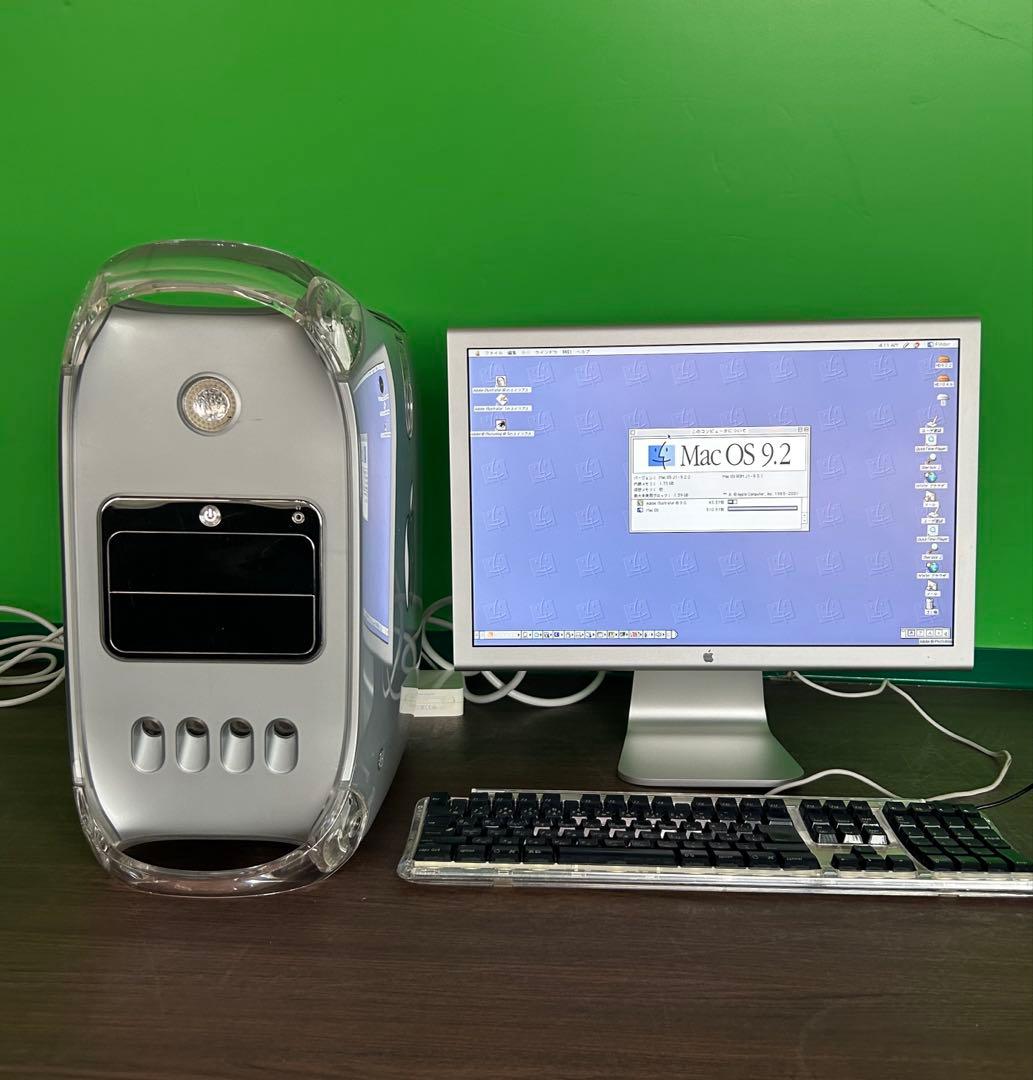 動作商品Apple power Mac G4と Apple モニター20