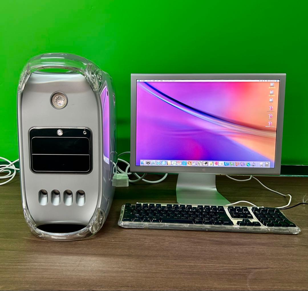 動作商品Apple power Mac G4と Apple モニター20