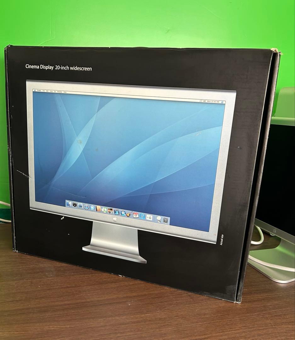 動作商品Apple power Mac G4と Apple モニター20