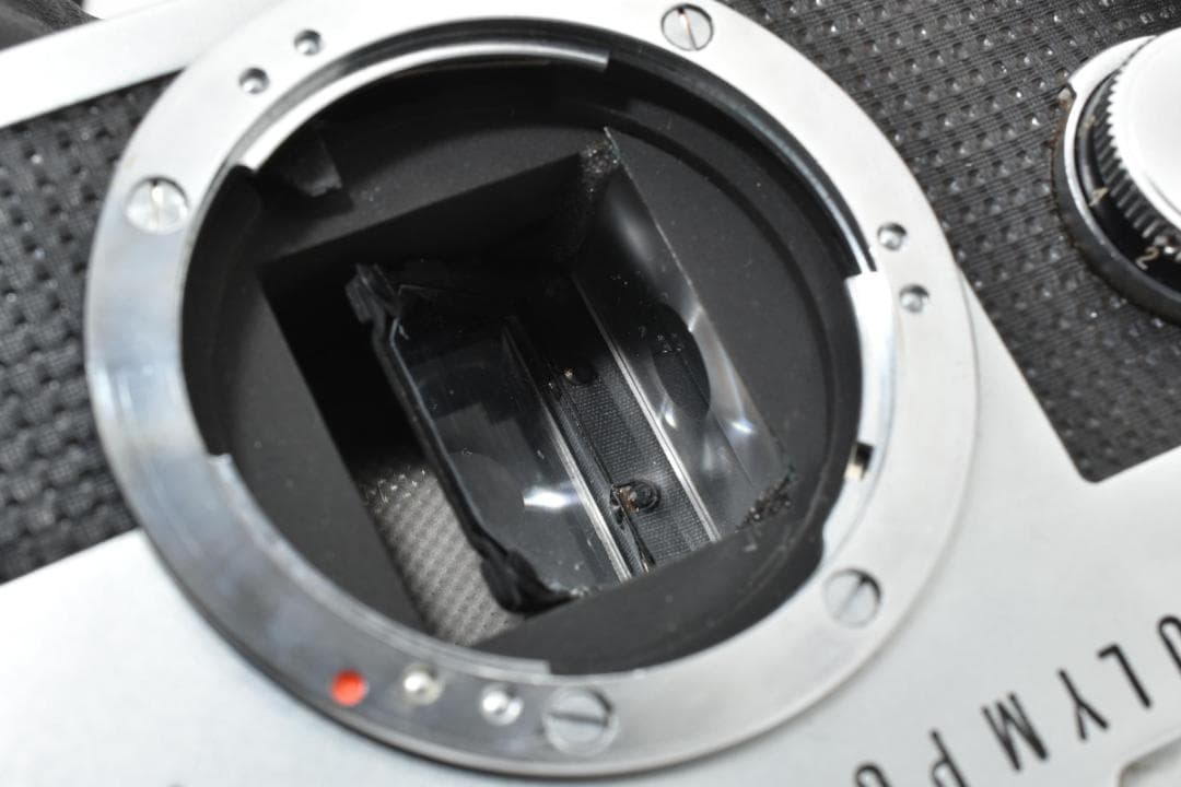 ★各部モルト張り替え済・美品★ オリンパス PEN-F ボディ #21175