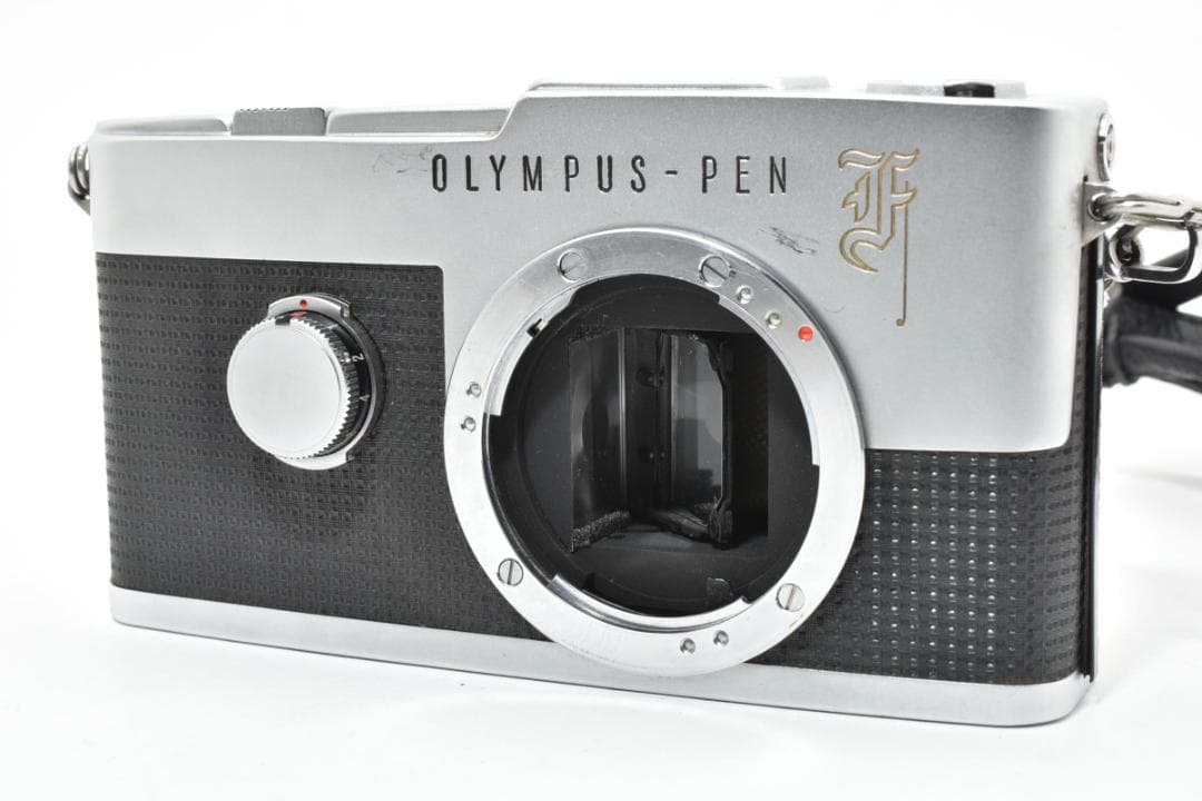 ★各部モルト張り替え済・美品★ オリンパス PEN-F ボディ #21175
