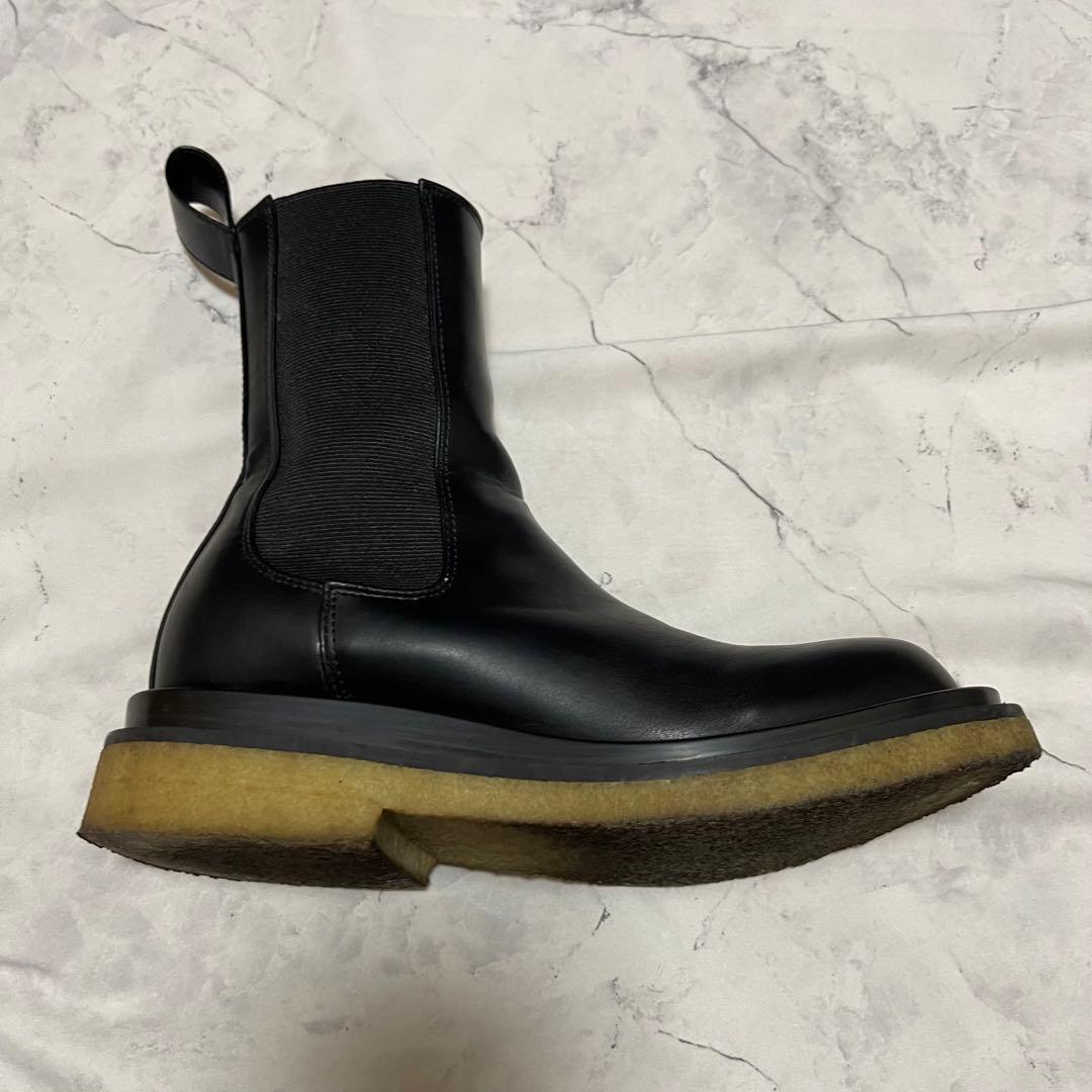 大人気 todayful レザー ミドルブーツ ブラック 36 22.5