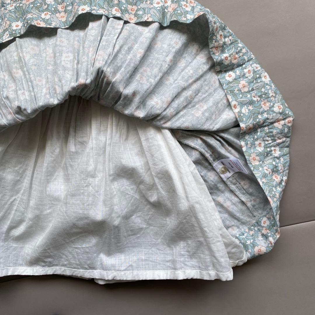 Kidiwi 花柄　スモッキング　ワンピース　3a